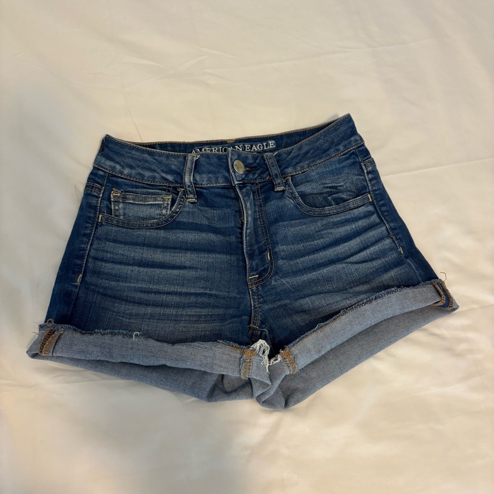 American Eagle Blue Denim Shorts